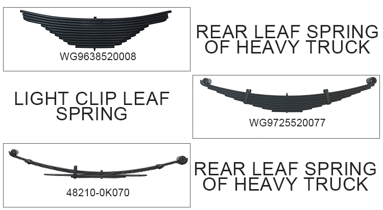 Rear Suspension Parts Conventional Leaf Spring for Trailer