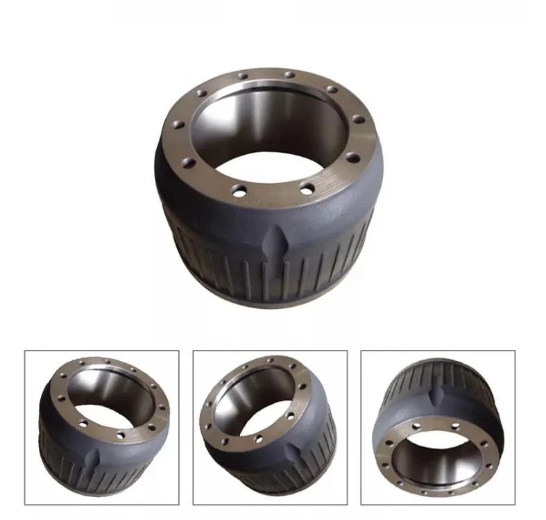 Ht250 Raw Material Brake Drum Factory Supply Truck Brake Drum for Gaz Russian Truck Parts